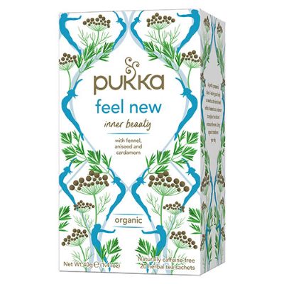 Feel New te økologisk Pukka 20 br