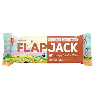 Flapjack m. chokolade 80 g