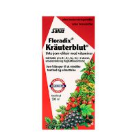 Floradix Kräuterblut Urte-jern mikstur Salus 500 ml