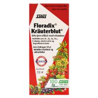 Floradix Kräuterblut Urte-jern mikstur Salus 250 ml