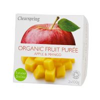 Frugtpuré æble, mango økologisk 200 g