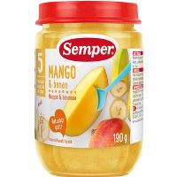 Frugtpure med mango & banan fra 5 mdr. 190 g