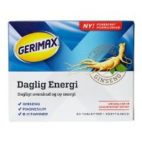 Gerimax Daglig Energi 60 tab