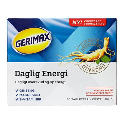 Gerimax Daglig Energi 60 tab