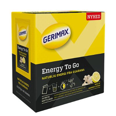 Gerimax Energy To go Ginger Lemon 20 br