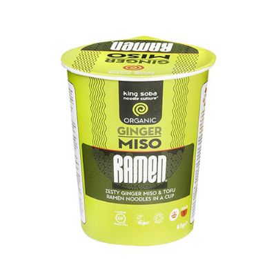 Ginger Miso Ramen instant cup økologisk 85 g