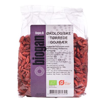 Gojibær økologisk 400 g