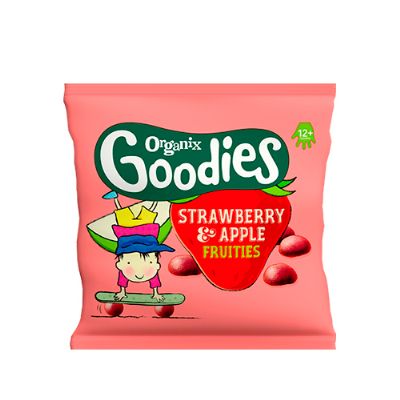 Goodies Jordbær & Æble økologisk 12 g