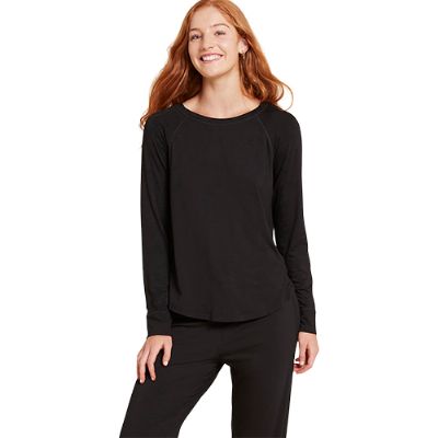 Goodnight Raglan Sleep Top Black L 1 stk