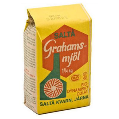 Grahamsmel økologisk saltå kvarn 1.250 g