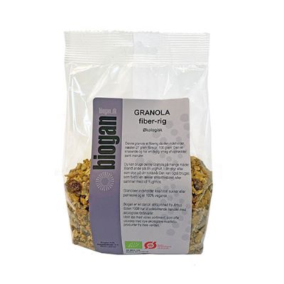 Granola fiber rig økologisk 400 g