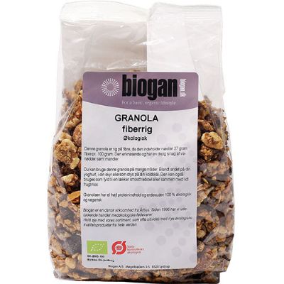 Granola fiber rig økologisk 400 g