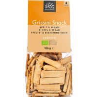 Grissini snack spelt & sesam økologisk 125 g