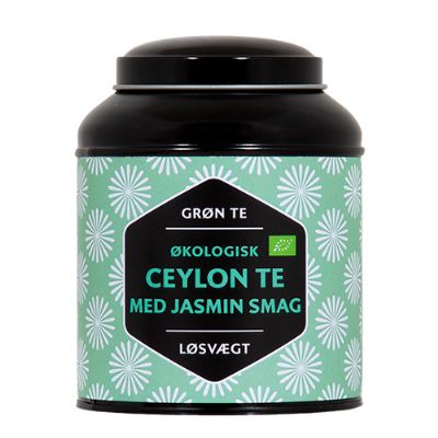 Grøn Ceylon Te m. Jasminsmag økologisk 75 g