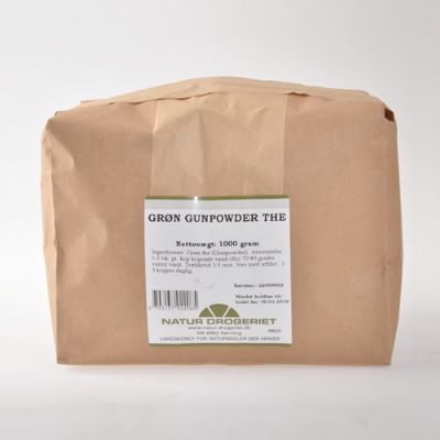 Grøn Gunpowder te 1 kg