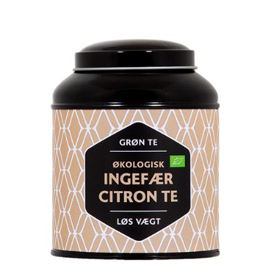 Grøn Te Ingefær Citron økologisk 100 g