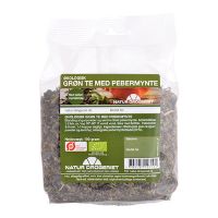 Grøn te m. pebermynte økologisk 100 g