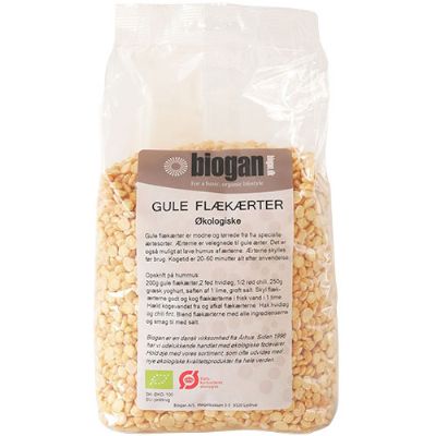 Gule flækærter økologisk 1 kg