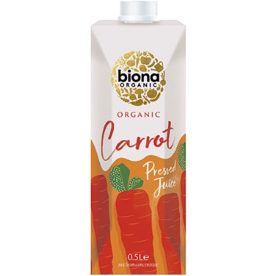 Gulerodsjuice økologisk 500 ml