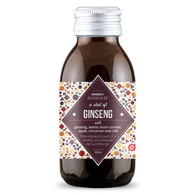 HUMAN Ginseng shot økologisk 100 ml