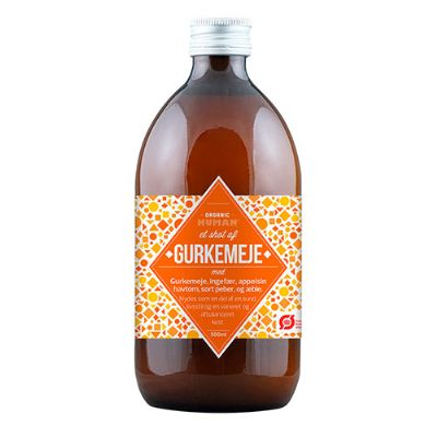 HUMAN gurkemejeshot økologisk 500 ml