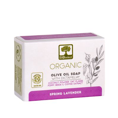 Organic Olive Oil Soap Lavender - Scrub 80 g