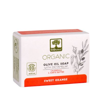 Organic Olive Oil Soap Orange - Face 80 g