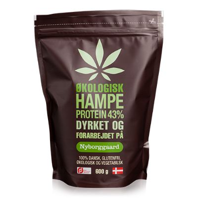 Hampeprotein 43% økologisk 600 g