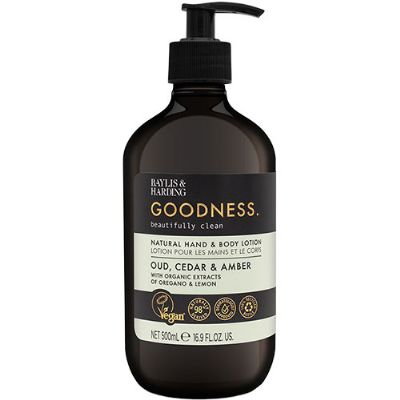 Hand & Body Lotion Oud, Cedar & Amber 500 ml