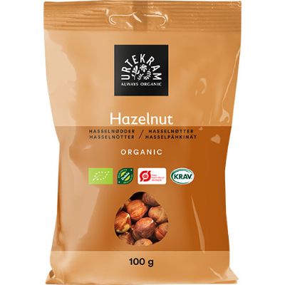 Hasselnødder økologisk 100 g