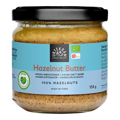 Hazelnut butter økologisk 150 g
