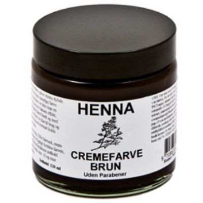 Henna cremefarve brun 140 ml