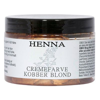 Henna cremefarve kobber blond 140 ml