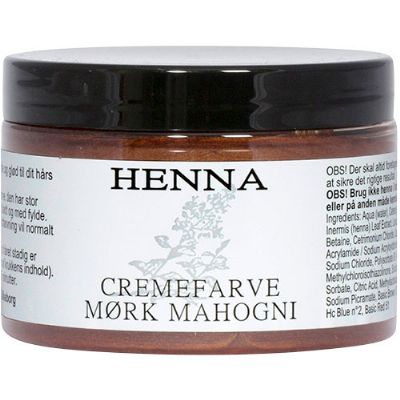 Henna cremefarve mørk mahogni 140 ml
