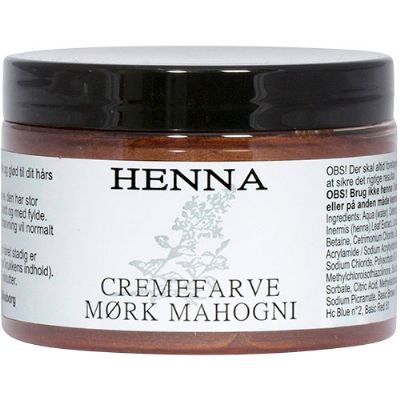 Henna cremefarve mørk mahogni 140 ml