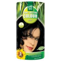 Hennaplus 1 hårfarve black Long Lasting Colour 40 ml