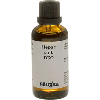 Hepar sulf. D30 50 ml