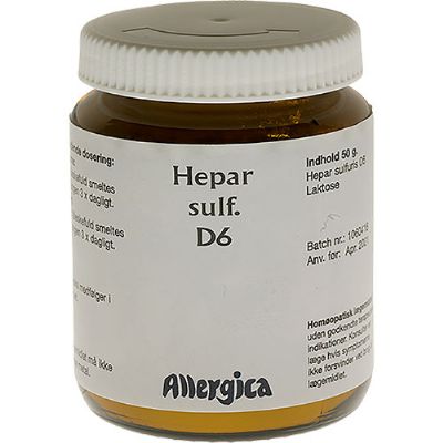 Hepar sulf. D6 trit 50 g