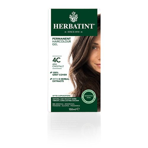 T dyb skak Herbatint 4C hårfarve Ash 150 ml