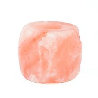 Himalaya salt fyrfadslysestage pink 500-900g 1 stk