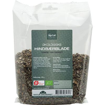 Hindbærblade økologisk 100 g