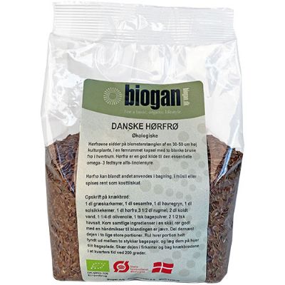 Hørfrø danske økologisk 1 kg