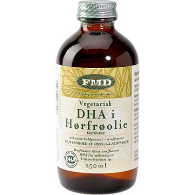 Hørfrøolie med vegetarisk DHA 250 ml