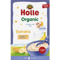 Fuldkornsgrød med mælk og banan økologisk 250 g