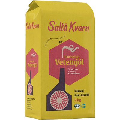 Hvedemel økologisk saltå kvarn 2 kg