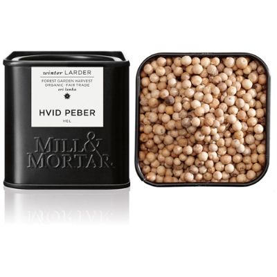 Hvid peber hel økologisk 50 g