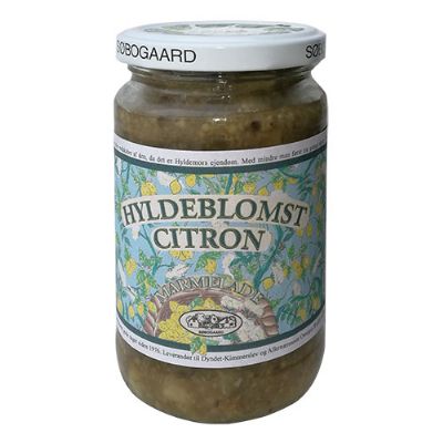 Hyldeblomst/Citron marmelade økologisk 400 g