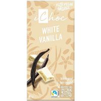 Ichoc white vanilla økologisk 80 g