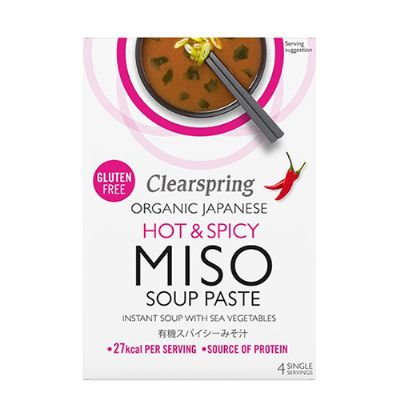 Instant Miso Soup hot & spicy økologisk 60 g