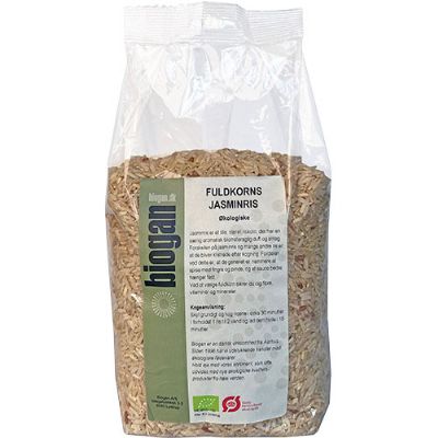 Jasminris fuldkorn økologisk 1 kg